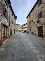 Una strada caratteristica della città