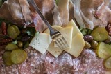 Platter of Tuscan products