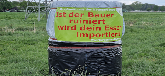 Stiller Protest in der Pfalz