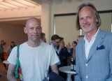 Tim Eitel und Kunsthallenchef Dr. Jörg-Uwe Neumann