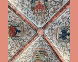 Wappen am Rathaus: Brandenburg, Preußen, Sachsen, Jüterbog