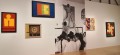 Ansicht der Ausstellung - Künstler*innen in der Hochschule