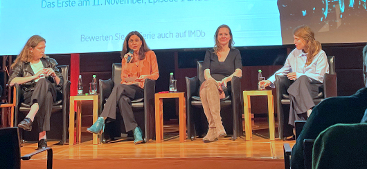 Diskussionsrunde im Anschluss an die Filmvorführung