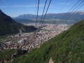 Mit Blick nach Bozen