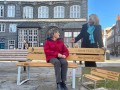 Foto: Hansestadt Lüneburg Presseamt (ausser Einblendung der 2. Bank) mit OB Kalisch hinten, vorne Frau Hansen 