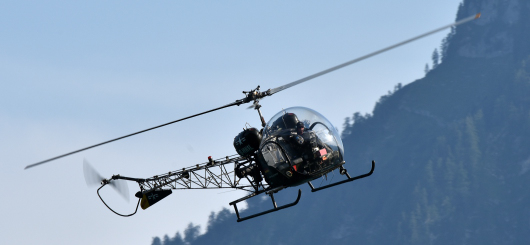 Bell-47-Helikopter