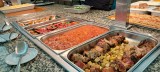 The buffet impresses with its quality