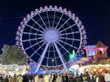 Das Sky Lounge Wheel bei Nacht