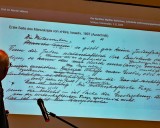 Ein handschriftliches Dokument aus dem Archiv