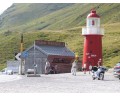 Leuchtturm Rheinquelle und Info-Center am Oberalppass