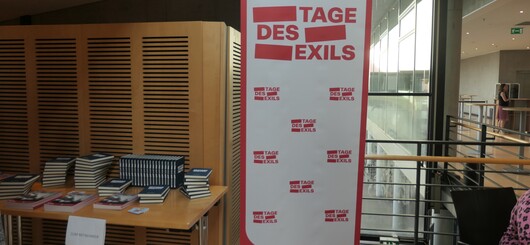 Plakat zu "Tage des Exils".