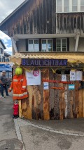 Die Blaulichtbar der Stützpunktfeuerwehr Frick