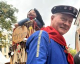 Münsters Original Kiepenkerl verkörperte beim NRW-Tag lebendige westfälische Tradition.
