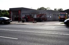 Das Gerätehaus der Freiwilligen Feuerwehr Hallendorf