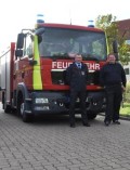 V.L.Herr Herr Rapp und Herr Pein von der FF -Hallendorf