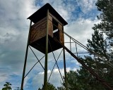 Wachturm an der KZ-Mauer
