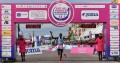 Peter Kwemoi Ndorobo crosses the finish line as the winner of the 40th Wizz Air Venicemarathon with a time of 2:07:30.