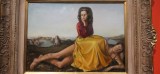 Frau sitzt auf einem nackten Mann, 1942