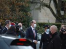 Jean Castex Premier ministre Français en visite d'un éspace de vaccination
