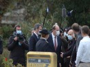 Jean Castex Premier ministre Français  avec Olivier Veran ministre de la santé