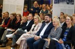 Feierstimmung für das internationale Projekt