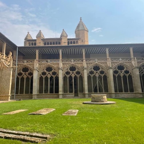 Jardín de la Catedral Pamplona-Navarra-España2025_II